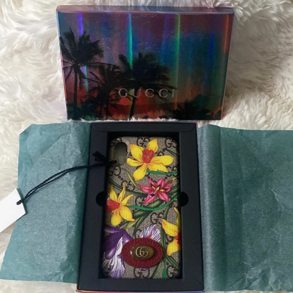 🌼 Gucci Flora Phone case iPhone X (10)